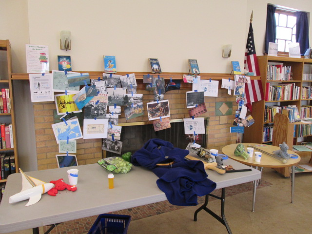 Battle of the Books display