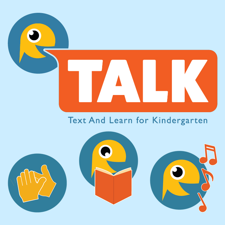 Text and Learn for Kindergarten