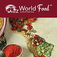 a to z world food logo