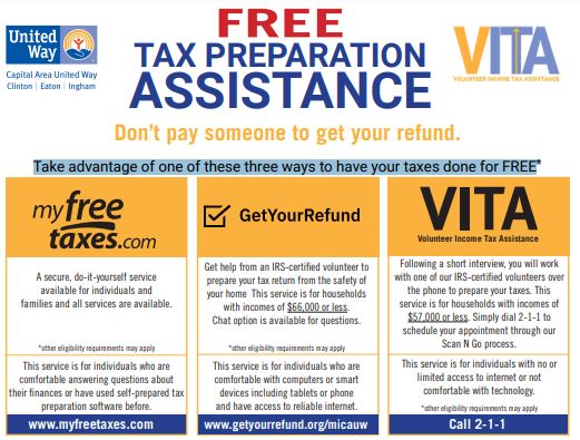 VITA tax assistance