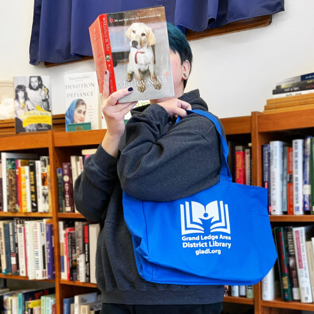 Used Book Sale with Friends of the Library Tote