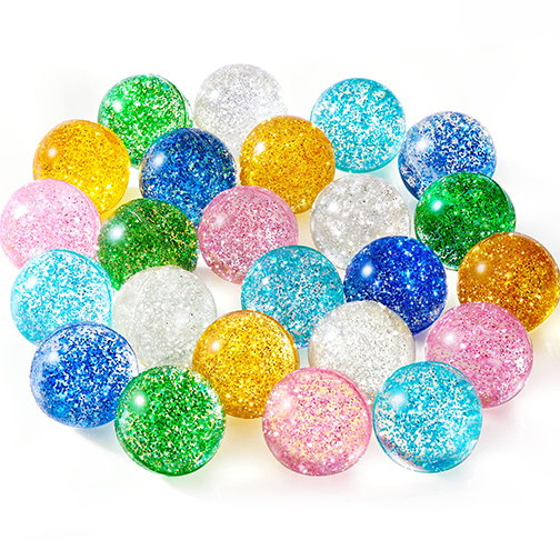 Glittery Bouncy Balls