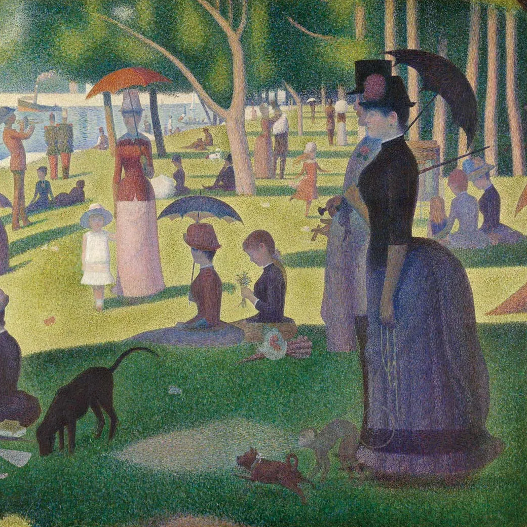 Art by Georges Seurat