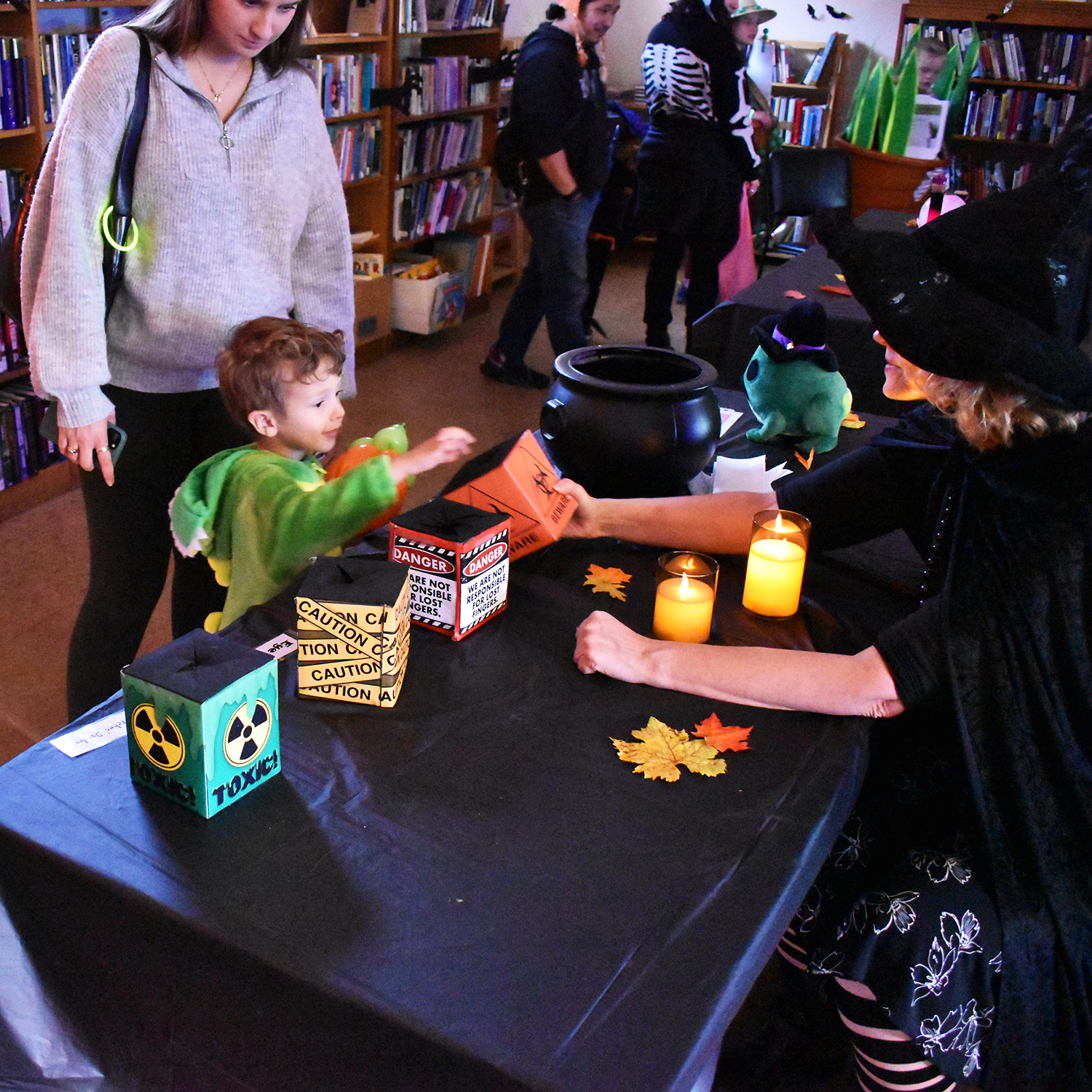 Haunted library at GLADL