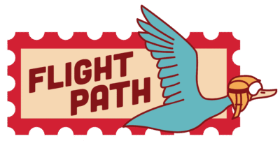 bird flying with goggles