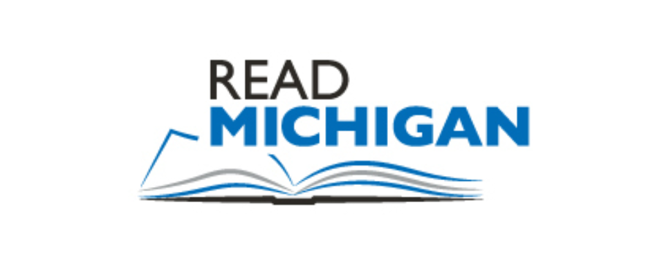 Read Michigan logo and open book