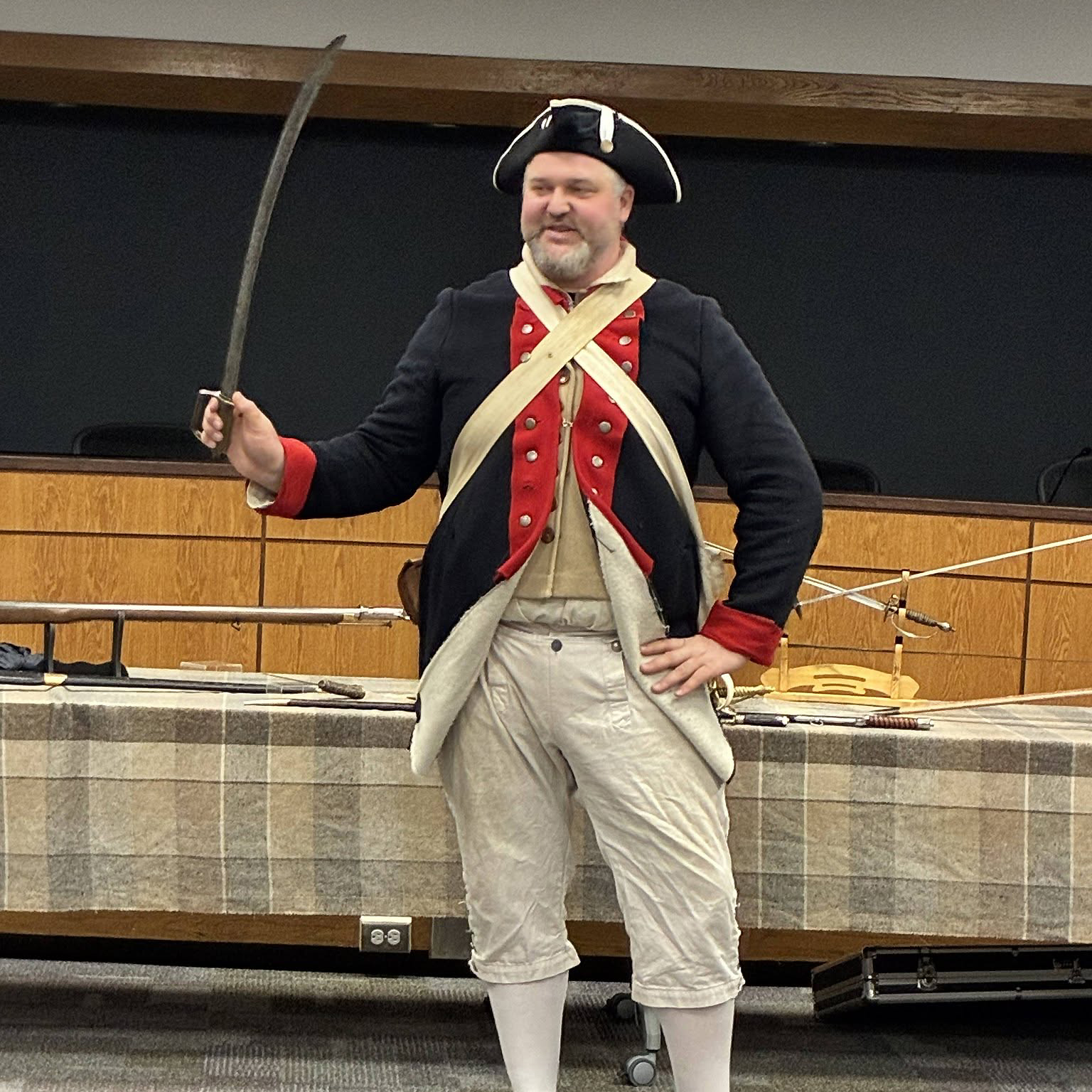 Jerry Berg in historical costume