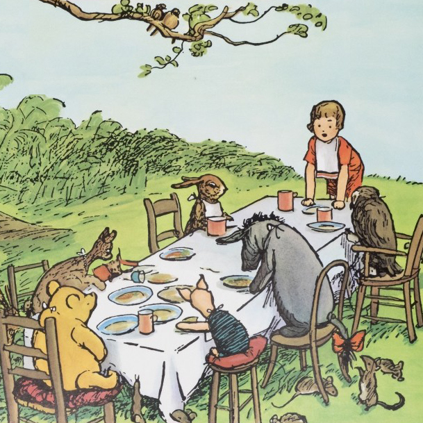 Winne the Pooh classic art