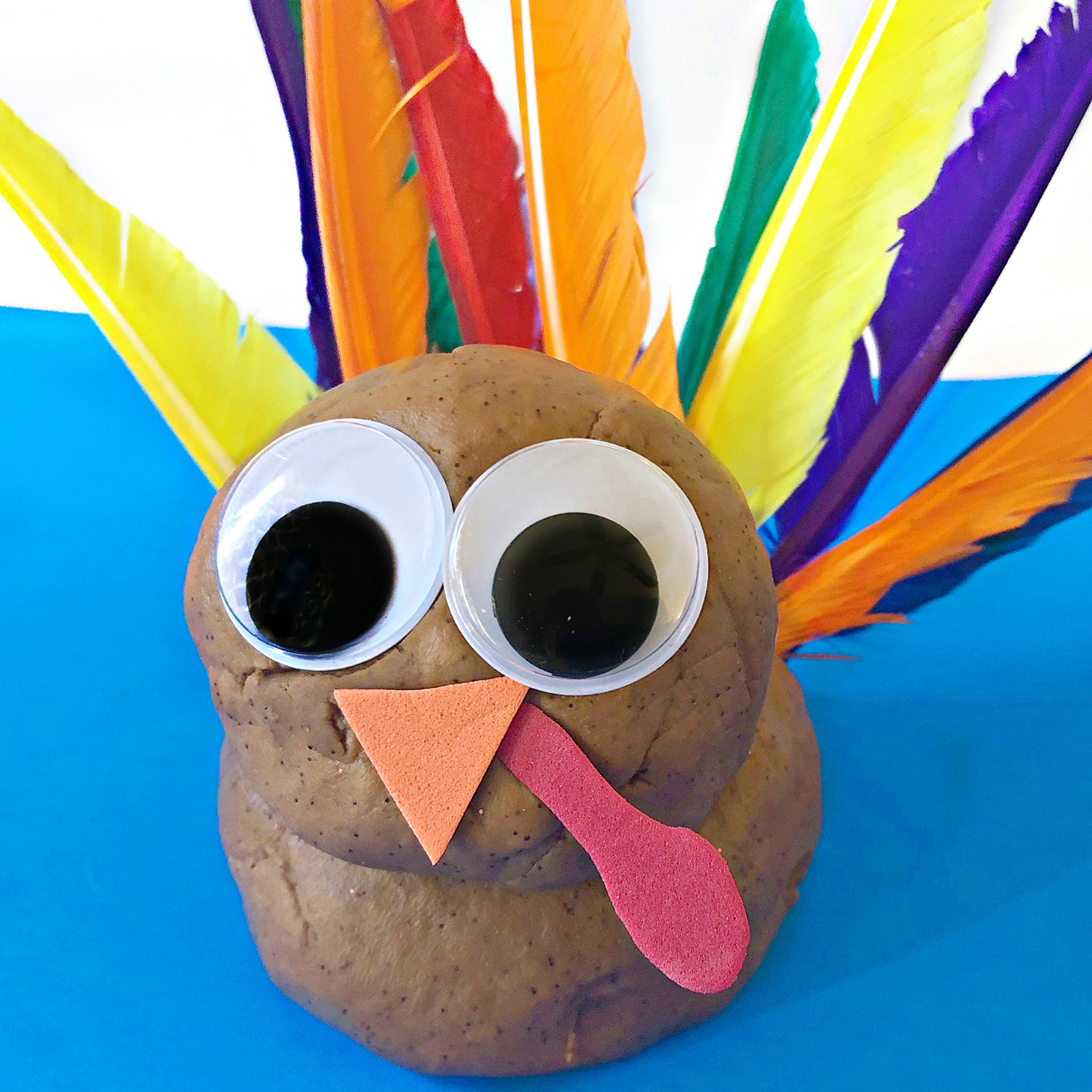 Play-Dough Turkey Craft