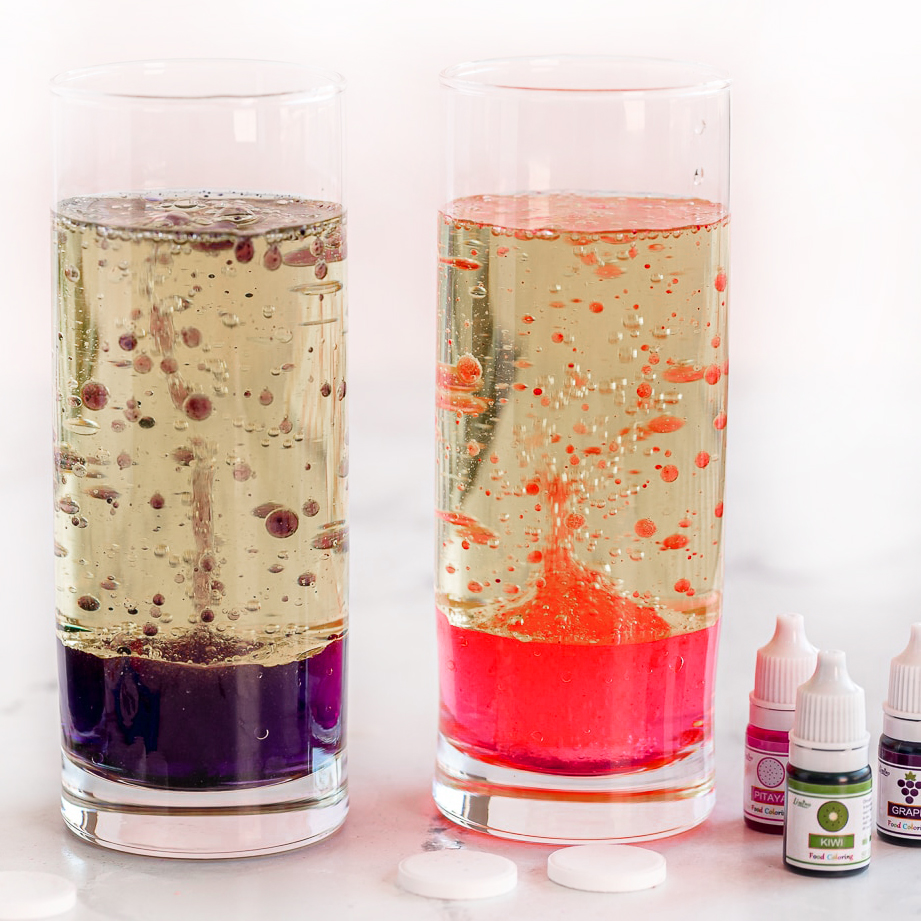 DIY lava lamps